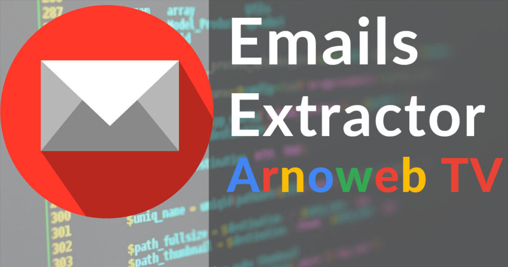 Email Extractor: extraire emails à partir d'un texte