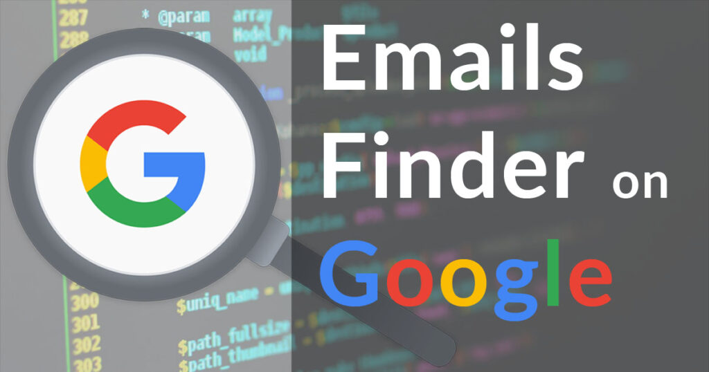 Trouver des emails sur Google qui sont présents sur les réseaux sociaux